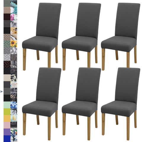 BIETYONE chair covers pack6 stretch fit for durable chair protection