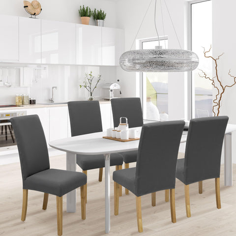 BIETYONE parsons slipcover with elastic band for secure fit