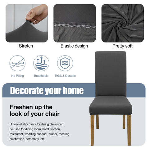 BIETYONE washable dining chair cover keeps chairs pristine daily