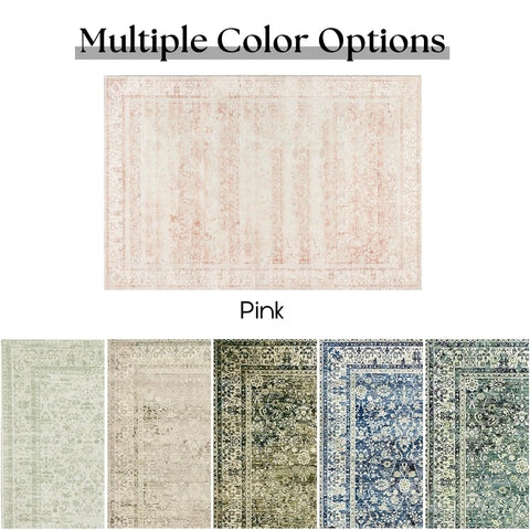 BILEEHOME machine washable kids room rug for easy care.