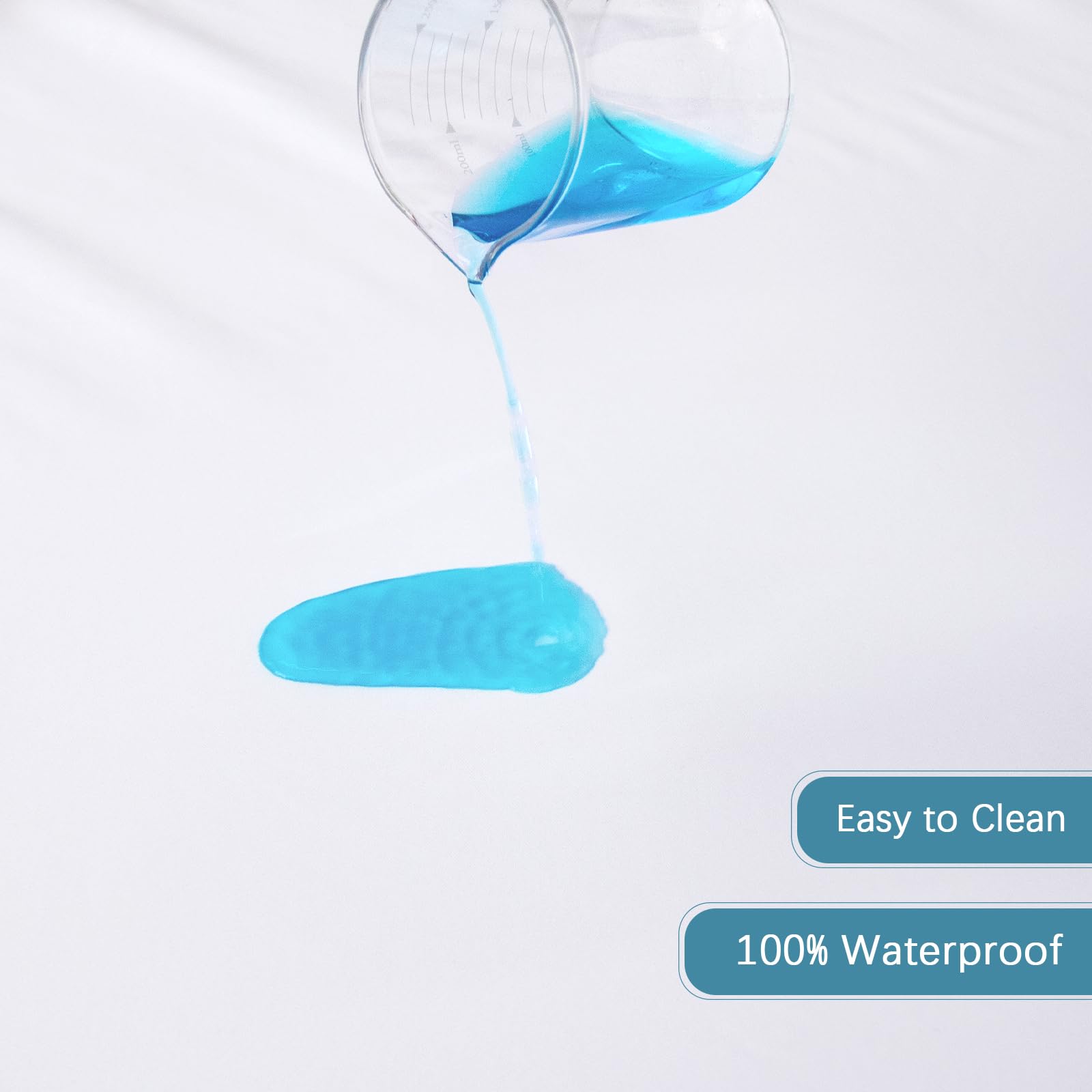 Biloban twin protector low profile fit preserves a slim look under sheets.