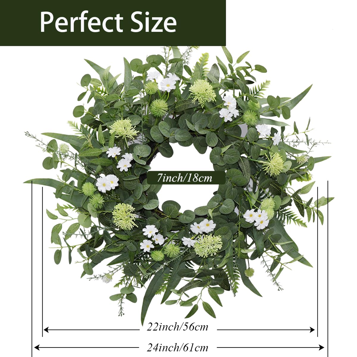 BINFEN front-door decor suitable for porch, window, or fireplace displays.