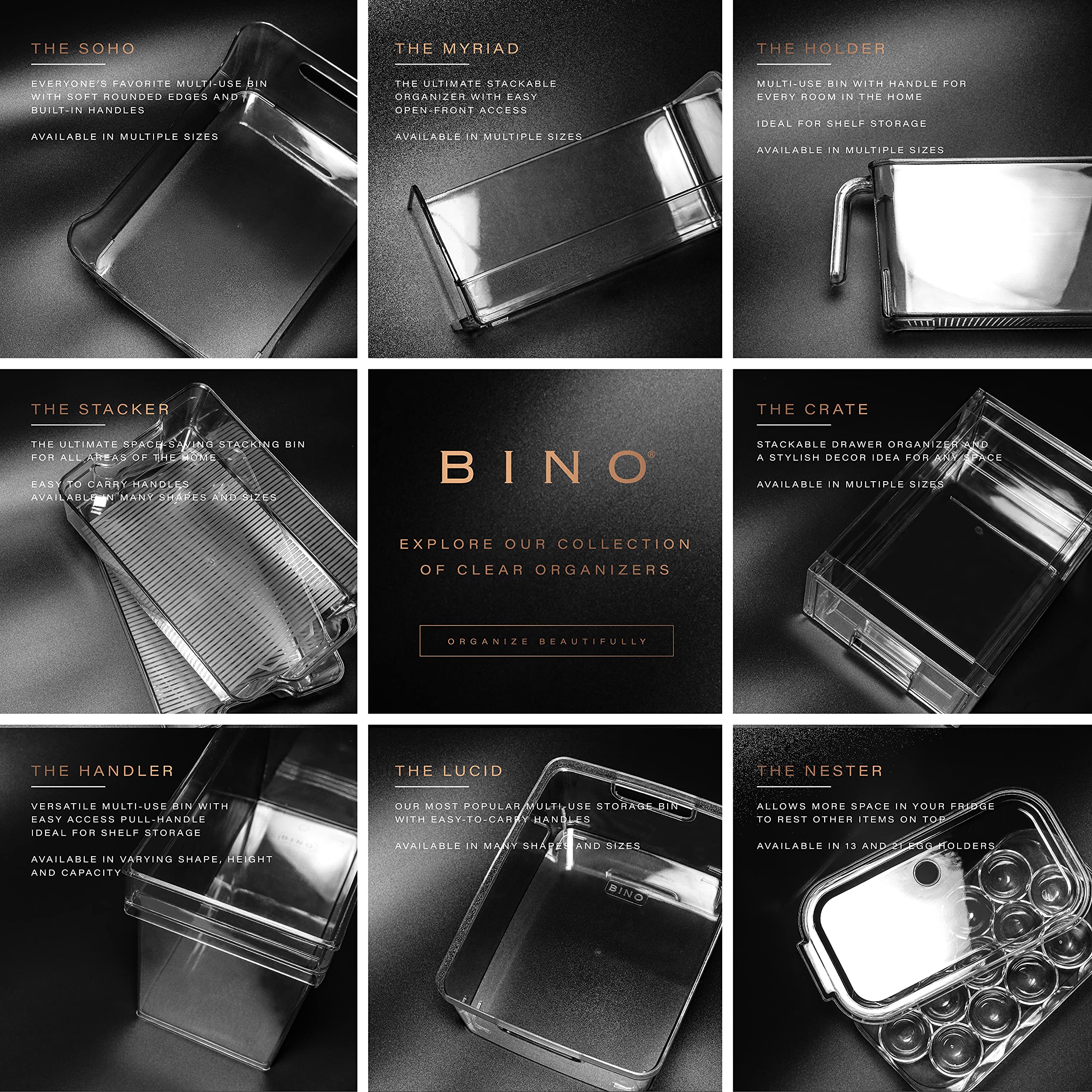 BINO bathroom vanity organizer keeps toiletries neatly arranged