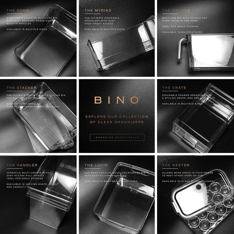 BINO bathroom vanity organizer keeps toiletries neatly arranged