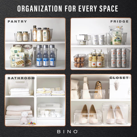 BINO The Lucid Collection shatterproof BPA-free material for everyday use.