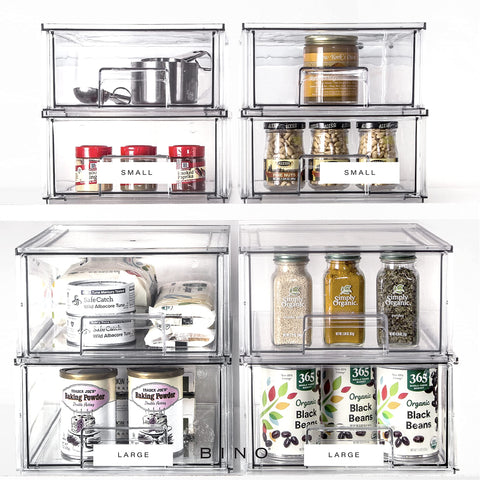 BINO multi-purpose storage drawer system supports clutter-free living