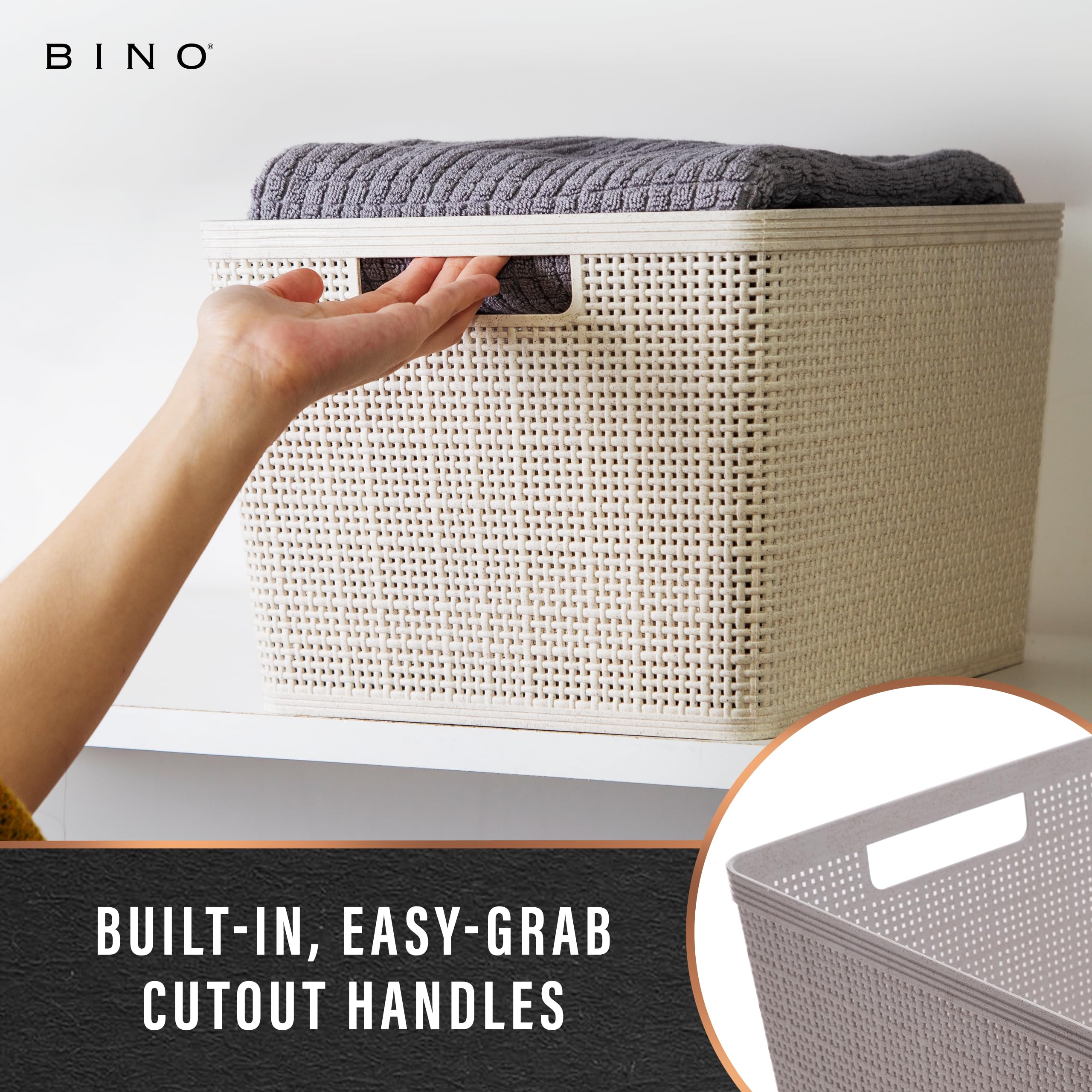 BINO pantry storage basket for versatile organization