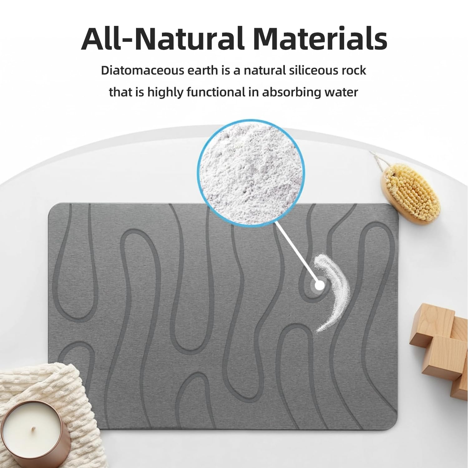 BIOIWGY mat is easy to maintain with simple wipes and a sanding refresh.
