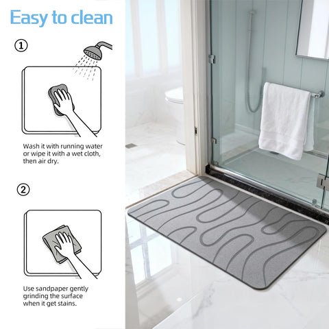 BIOIWGY mat works as a pet bowl stand to minimize spills.
