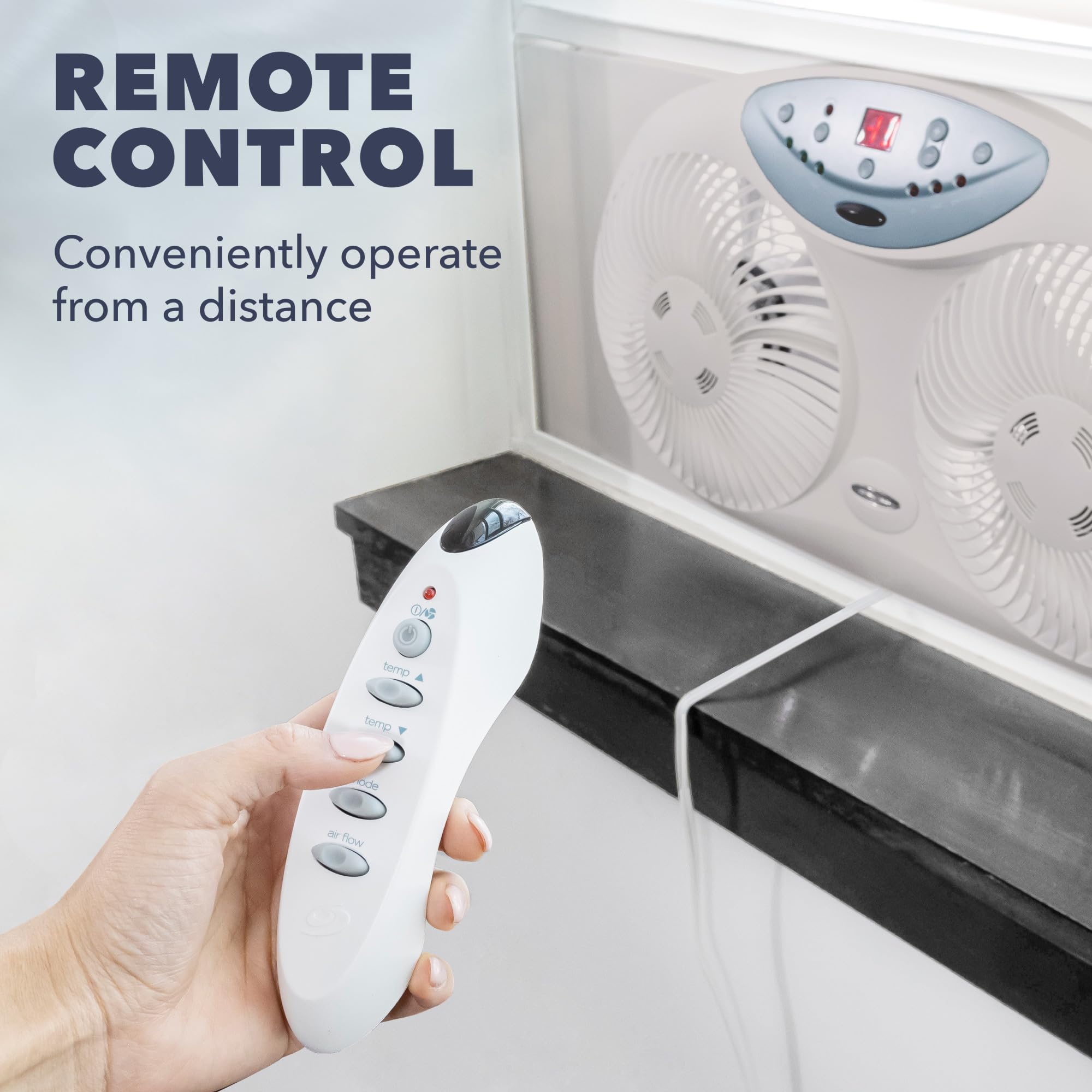 Bionaire programmable thermostat interface for automatic comfort control.