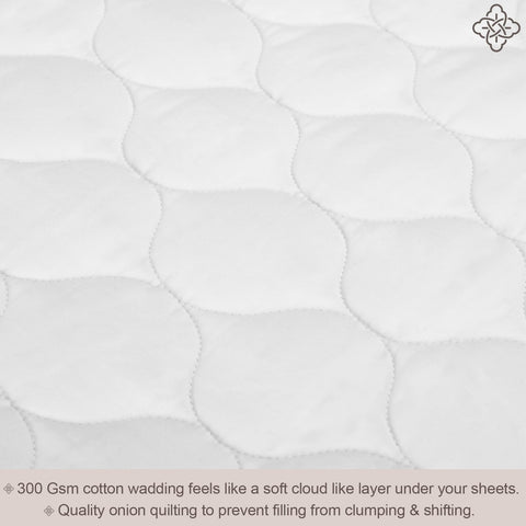 BIOWEAVES queen size 60x80 with 20-inch pockets fits tall mattresses