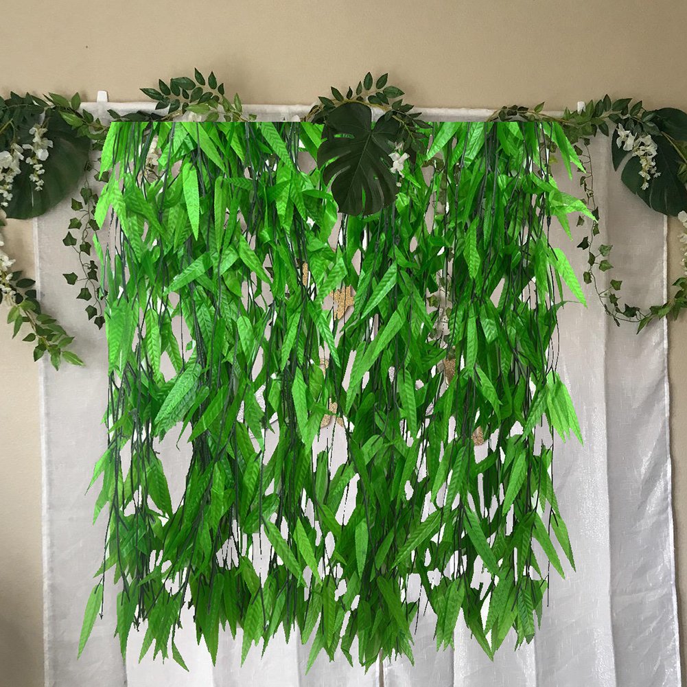 Bird Fiy greenery vine decor enhances doors, mirrors, and banisters with natural-looking charm.