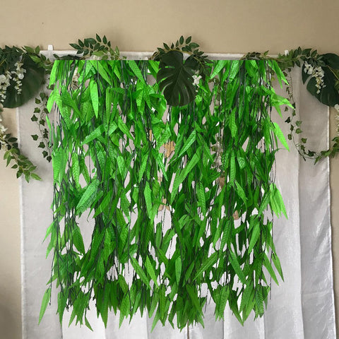 Bird Fiy greenery vine decor enhances doors, mirrors, and banisters with natural-looking charm.