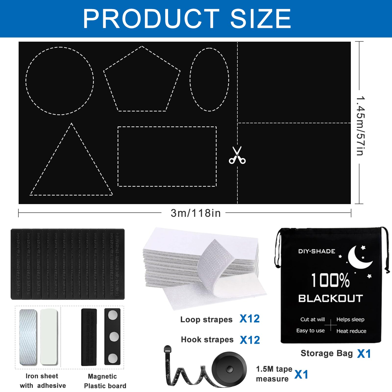 Bedroom or living space using BirdNest blackout shade for privacy and darkness.