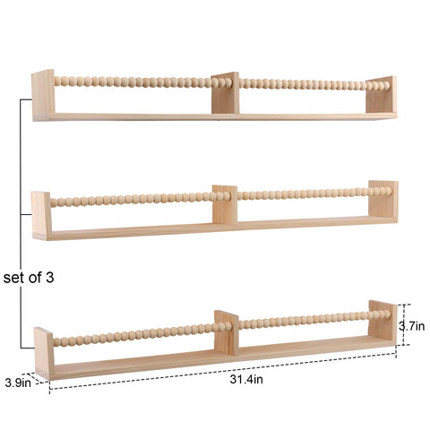 Birola wall shelves for kids room storage with safe mounting and tidy display.