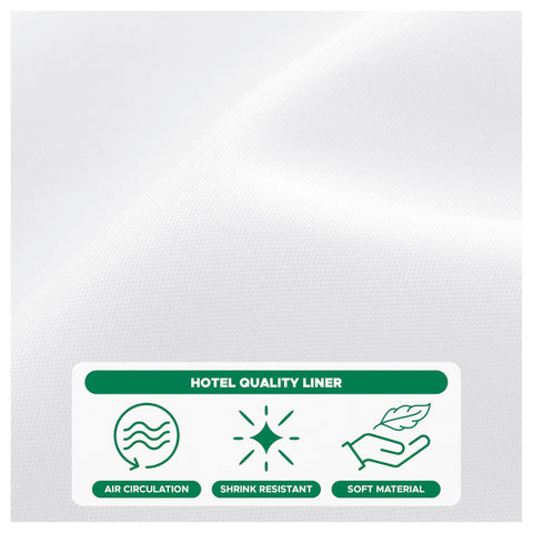 Biscaynebay machine-washable liner offers easy care and refresh
