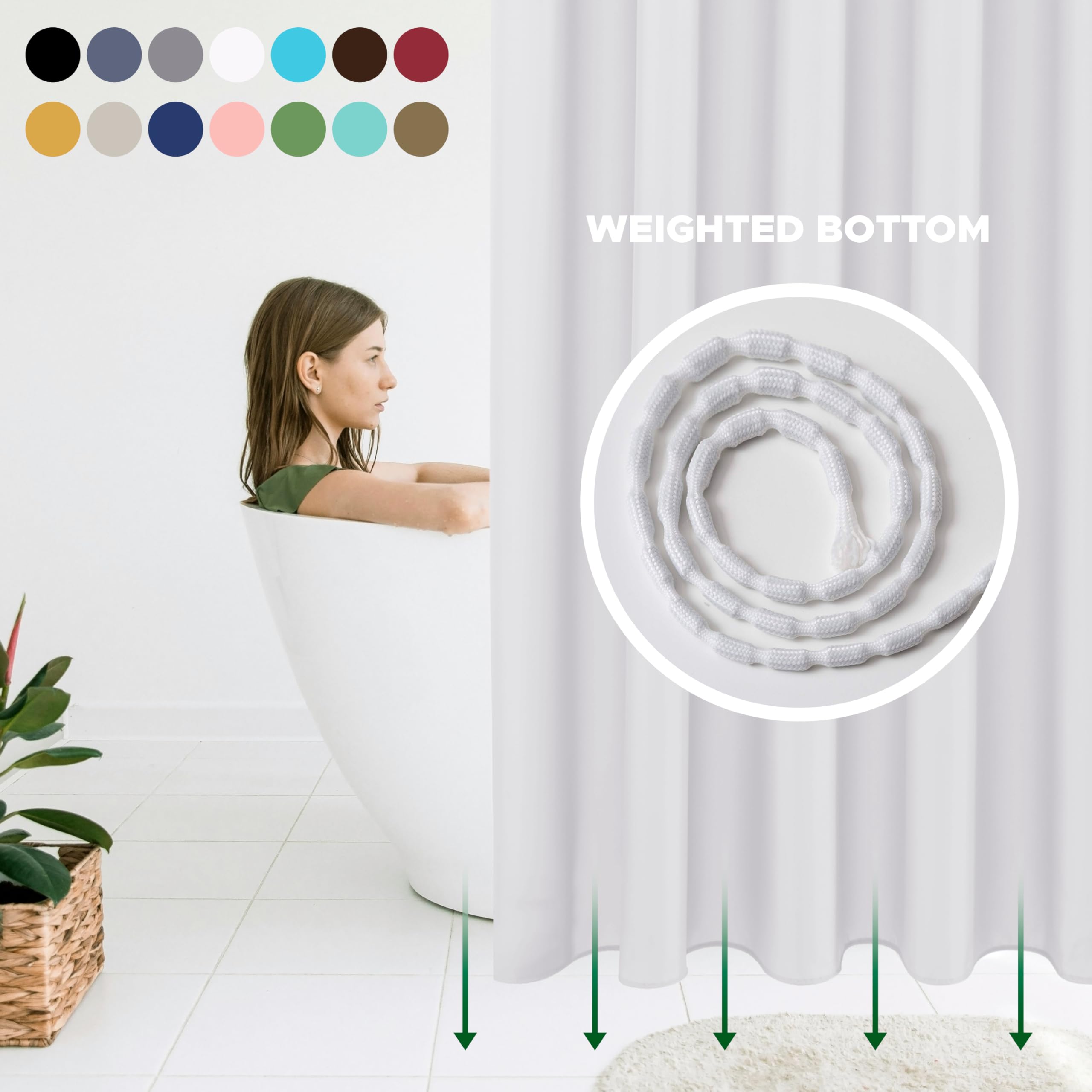 Biscaynebay PVC-free polyester liner, odorless and easy to clean