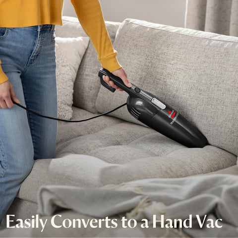 Bissell 2033M Featherweight on carpets shows versatile surface cleaning.