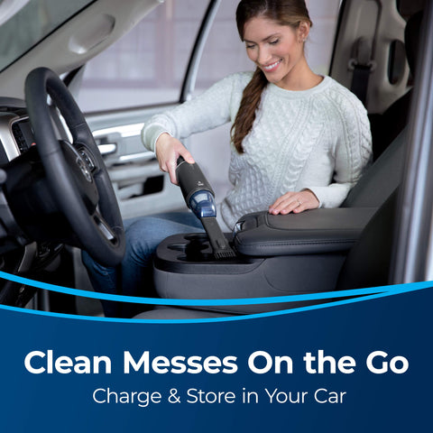 AeroSlim storage stand keeps tools organized and ready on the vacuum.