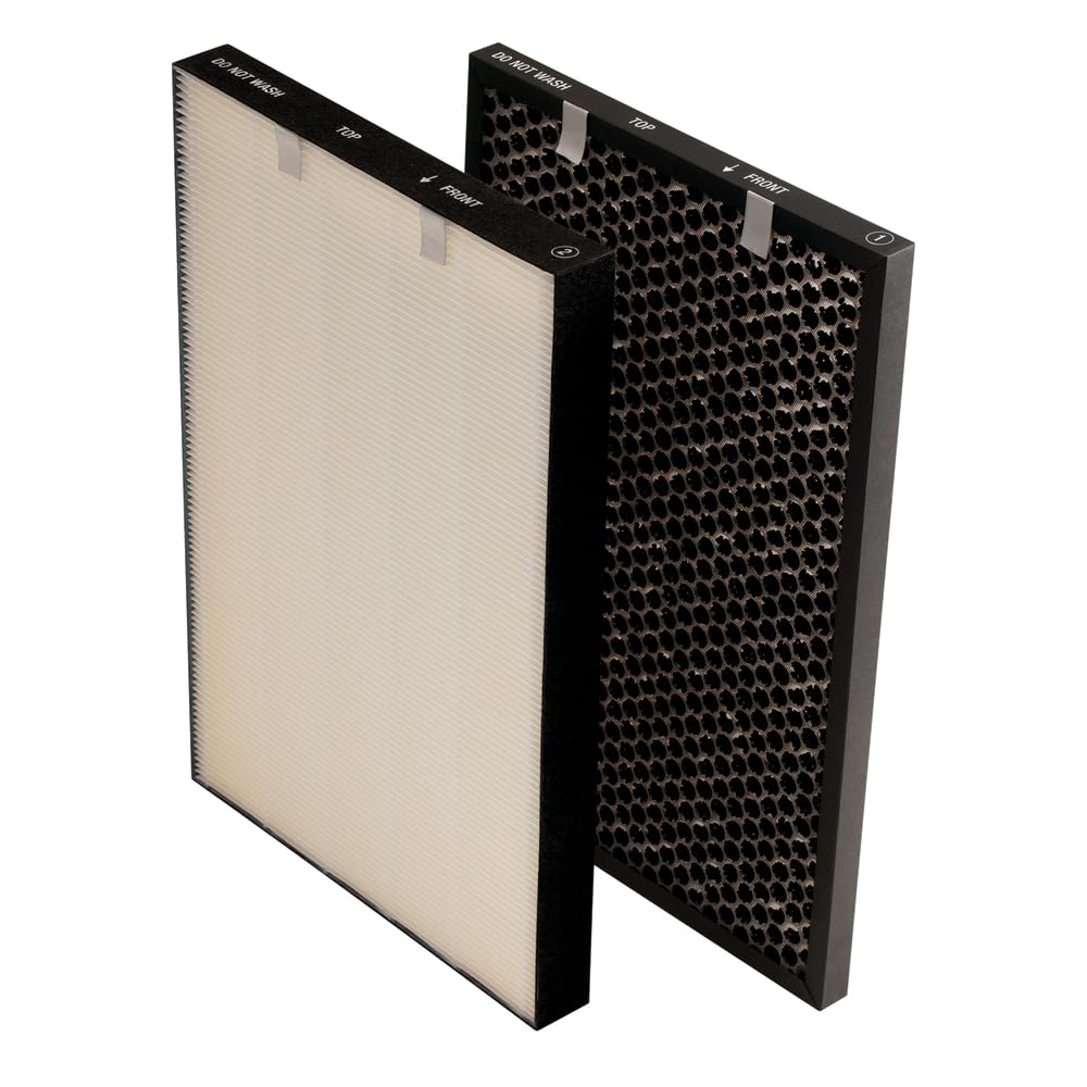 Bissell air320 filter pack with HEPA and activated carbon for improved air quality.
