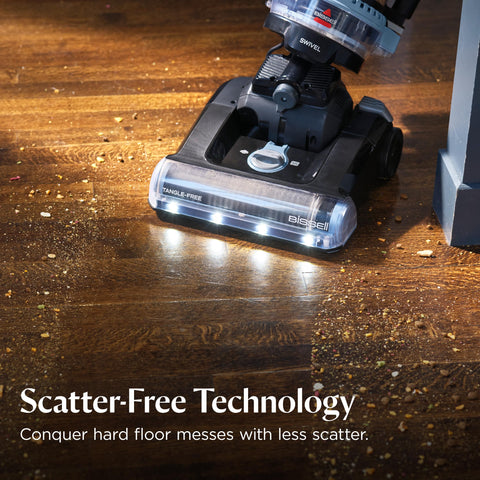 Bissell CleanView Max cleaning floors and carpets with pets