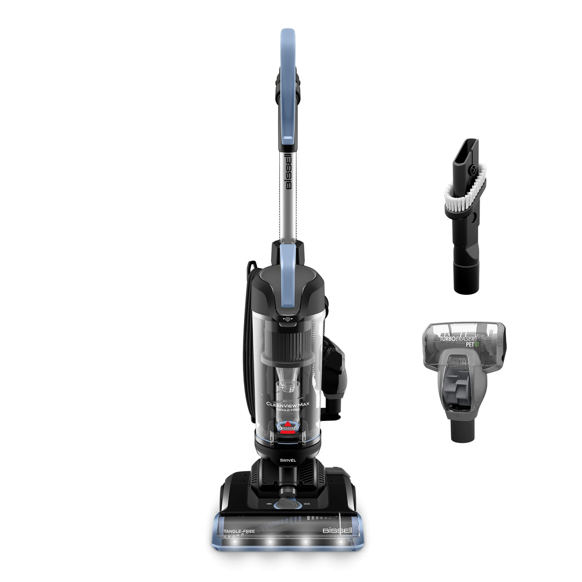Bissell CleanView Max with tangle-free brush roll for pet hair removal