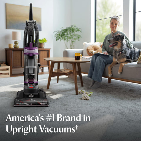 Bissell CleanView 4438 cord length supports easy room-to-room cleaning