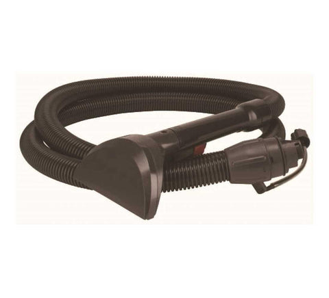 Bissell Commercial hose in black plastic for durability.