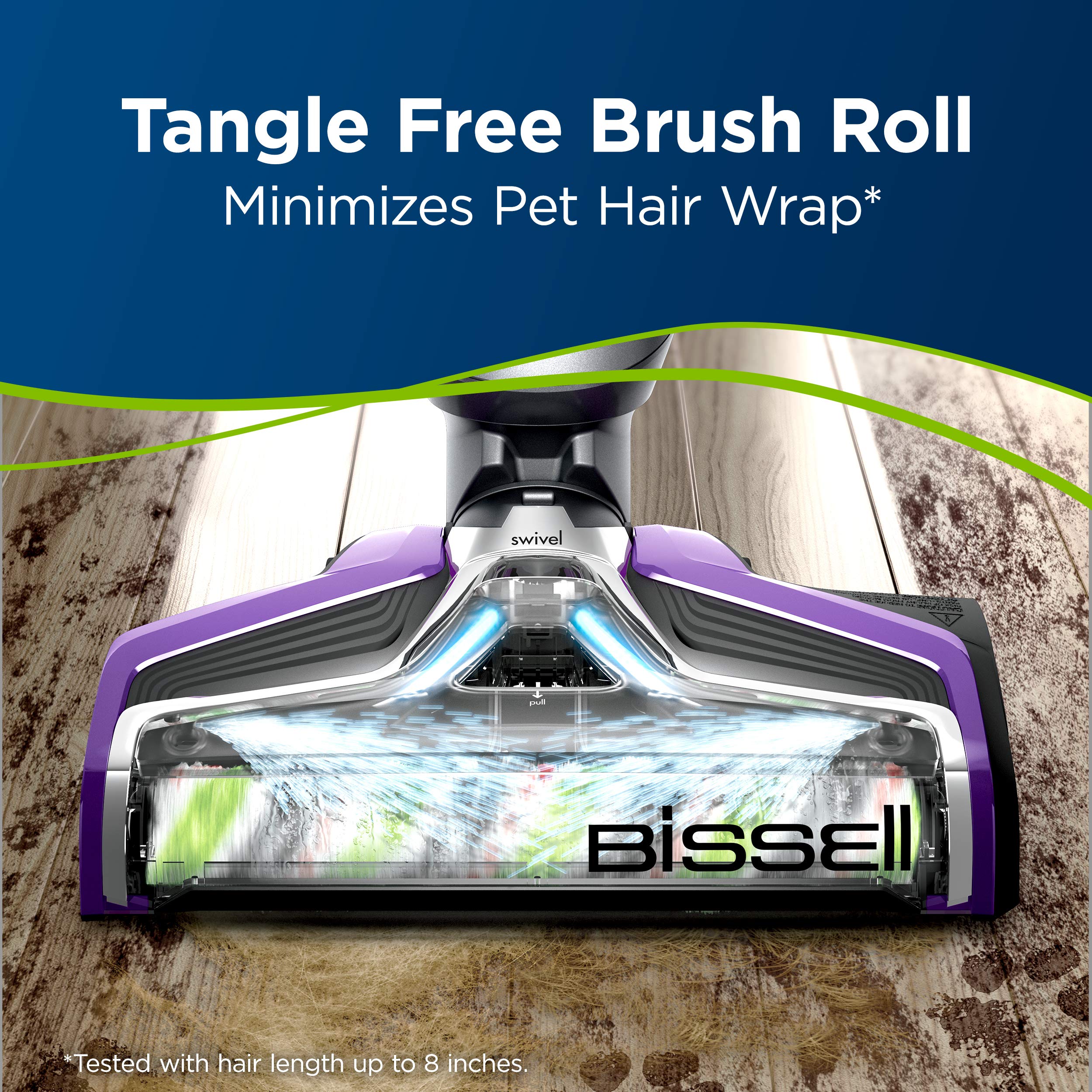 Bissell CrossWave brush roll easy-clean design aids maintenance