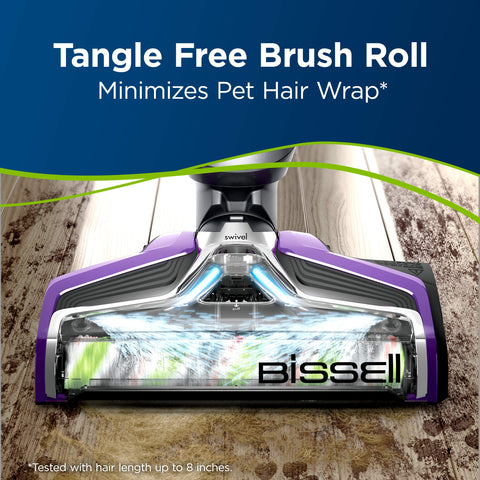 Bissell CrossWave brush roll easy-clean design aids maintenance