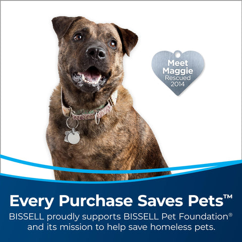 Bissell extension wand reaches tight spaces for thorough cleaning.