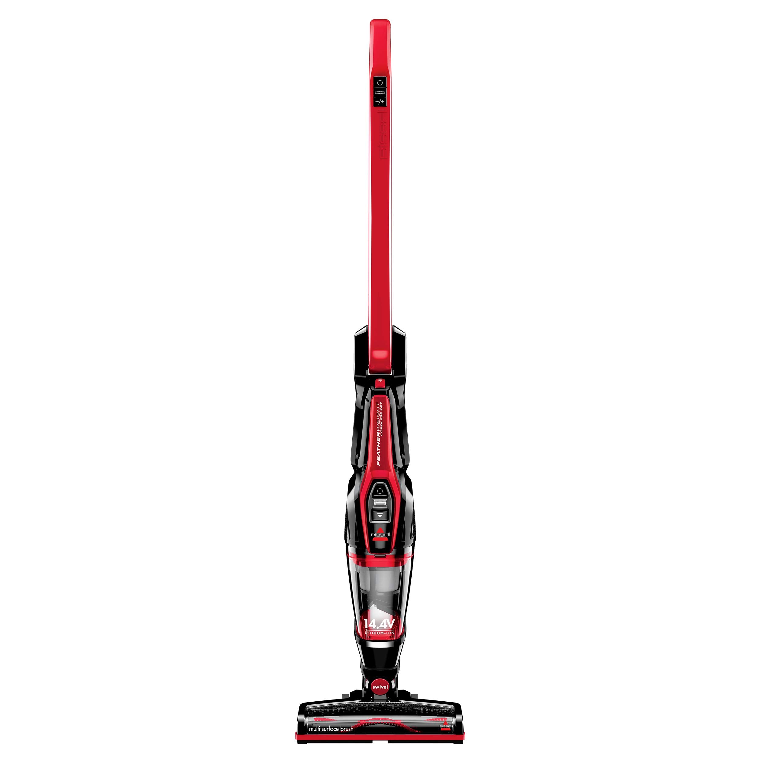Bissell Featherweight XRT cordless vacuum with battery view enabling portable cleaning anywhere.