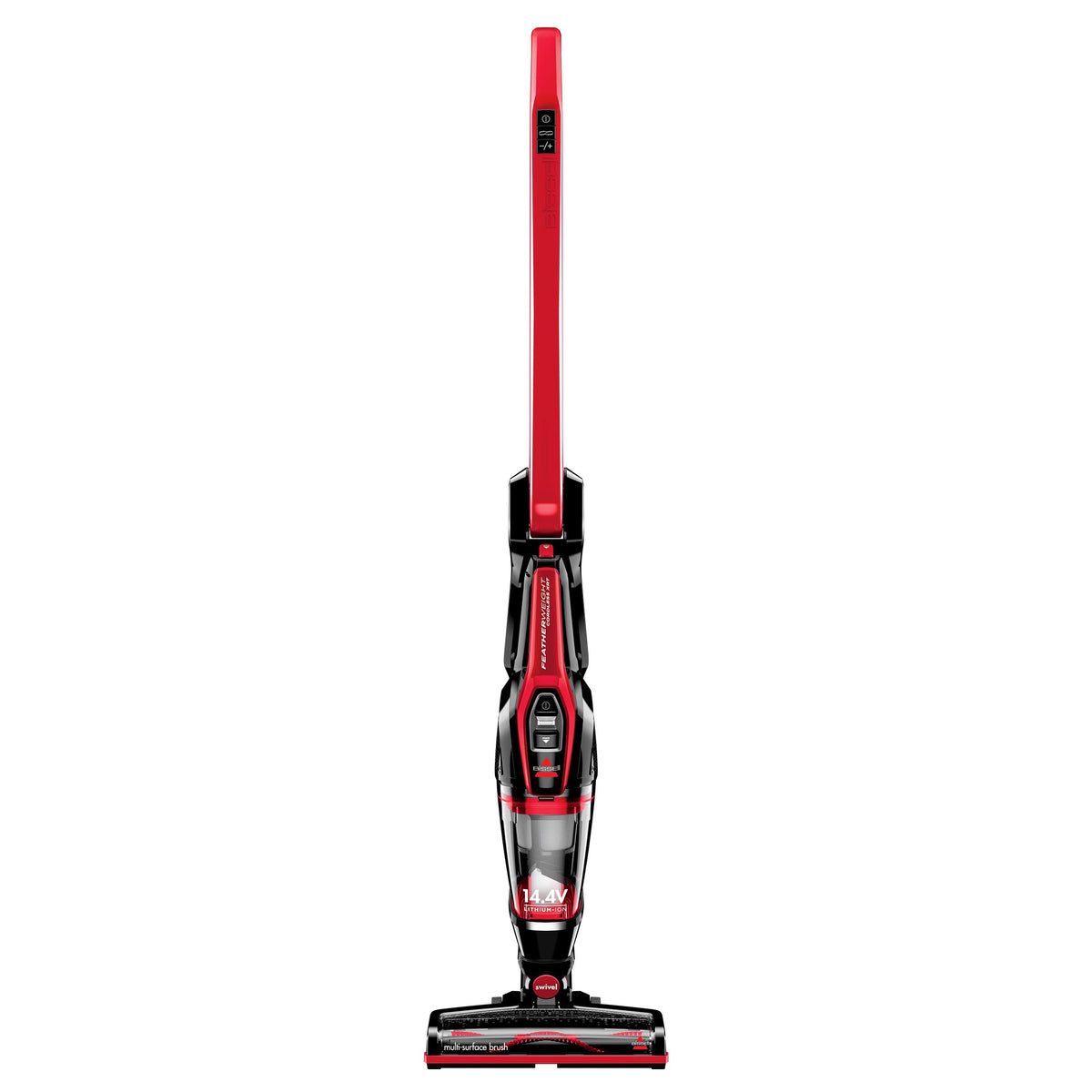 Bissell Featherweight XRT cordless vacuum with battery view enabling portable cleaning anywhere.