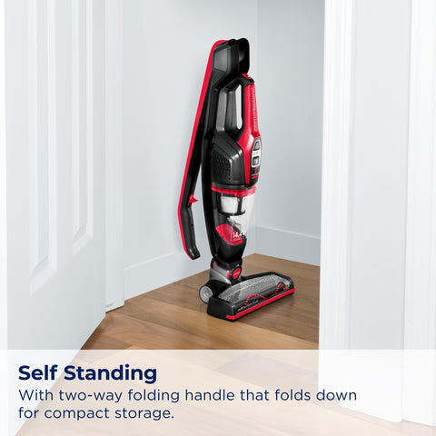 Bissell Featherweight XRT includes upholstery brush and crevice tool for corners.