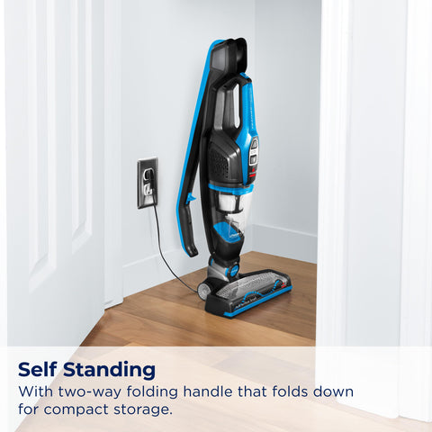 Includes crevice tool for tight corners and gaps