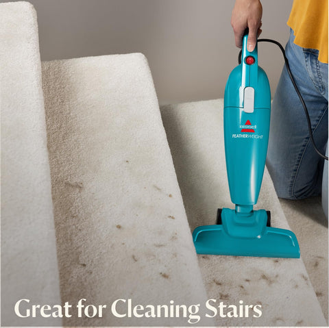 Bissell Featherweight multi-surface suction on hard floor and carpet