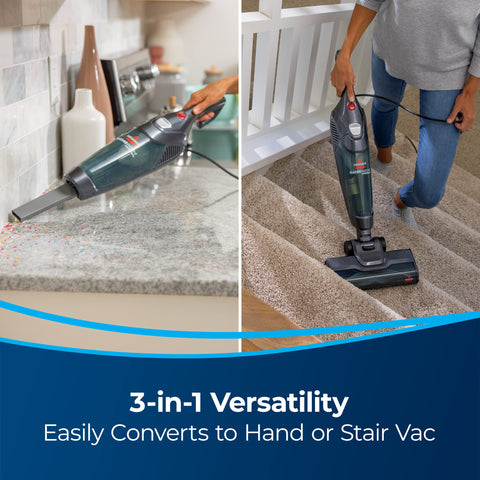 Bissell Featherweight PowerBrush lightweight design for easy lifting and handling.