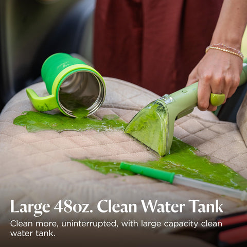 Bissell Little Green car-detailing tool enables on-the-go interior spot cleaning