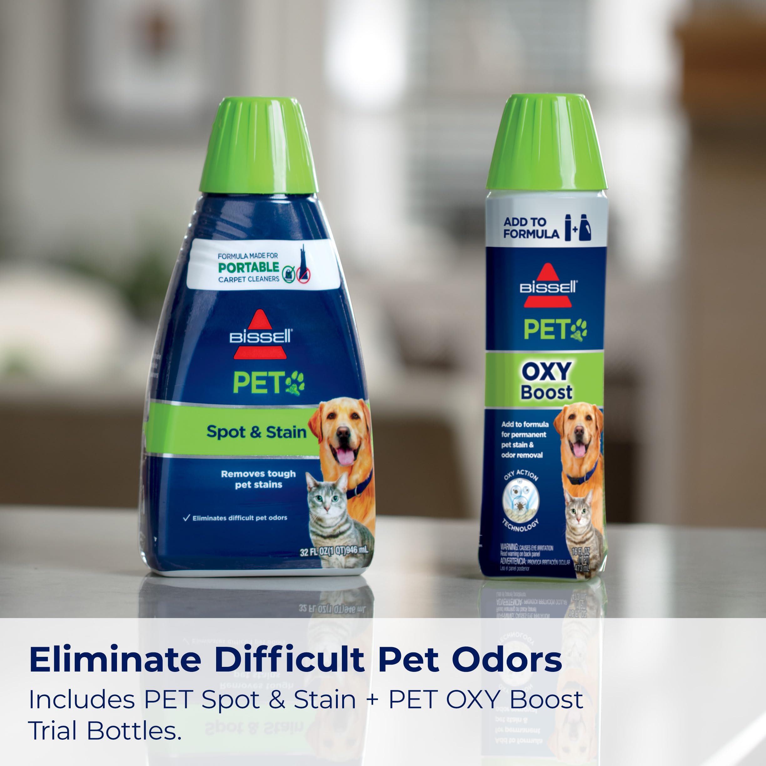 Bissell Little Green Pet Deluxe with Pet Oxy Boost for odor and stain relief