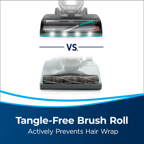 BISSELL Allergen Sealed System traps 99.97% of dust and allergens.