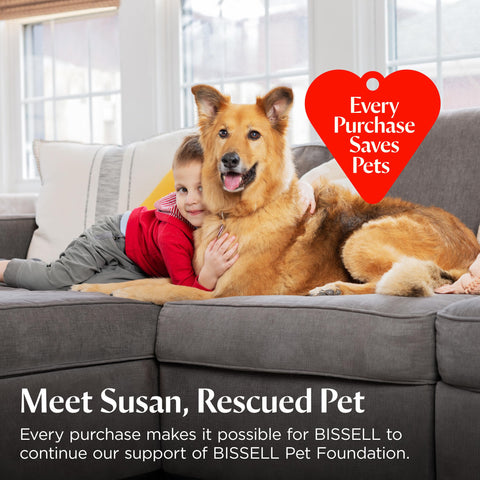 Bissell Pet Foundation logo expressing support for homeless pets.