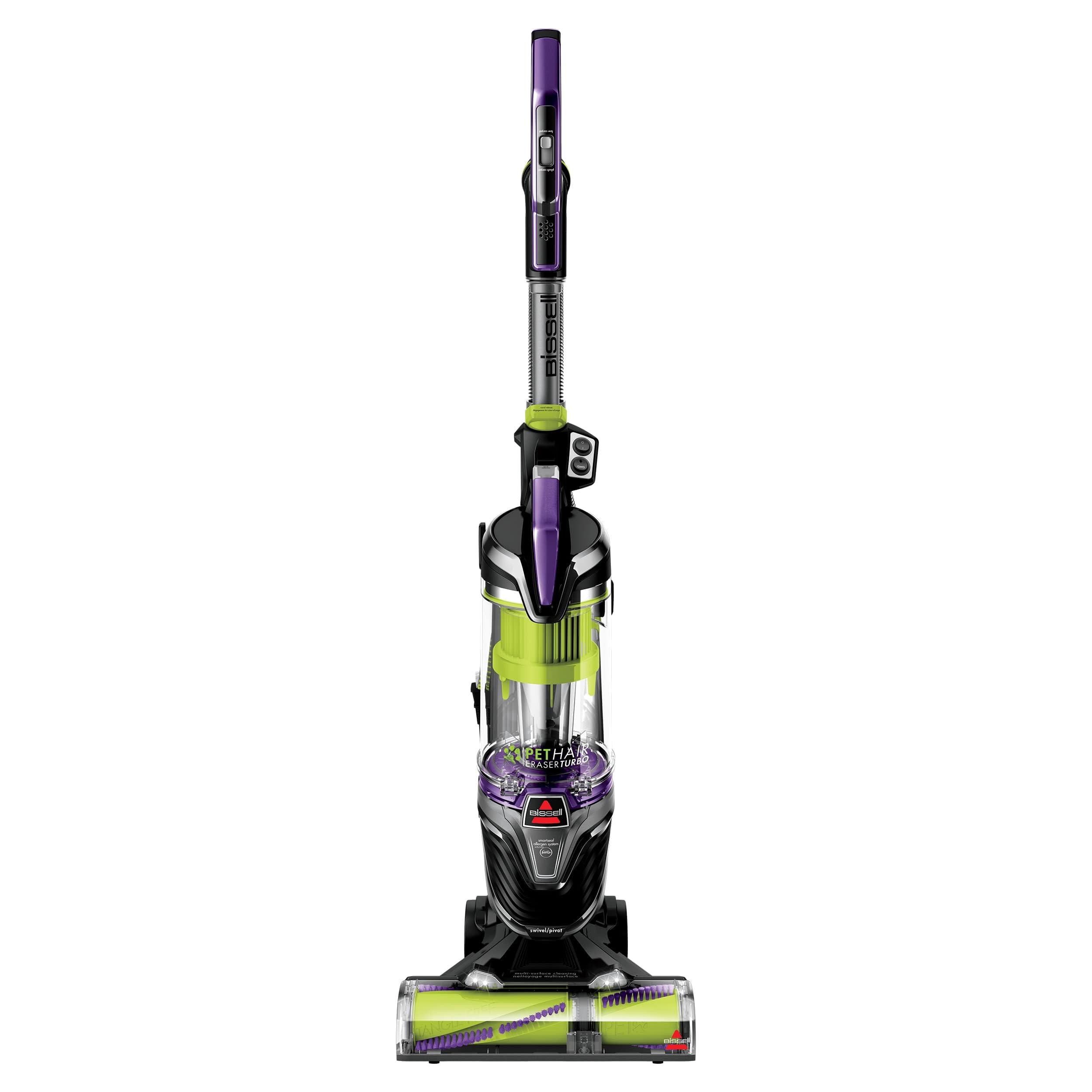 Bissell Pet Hair Eraser Turbo lightweight design for easy daily cleanup.