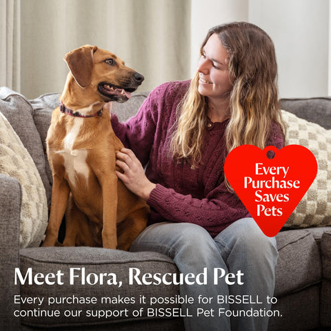 Bissell PowerClean FurFinder Multi-Surface cleaning on floors and rugs.