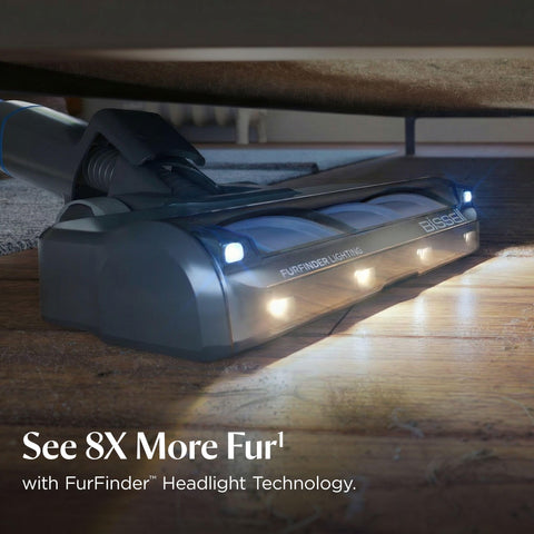 Bissell PowerClean FurFinder Pet Hair Removal targets fur across floors and furniture.