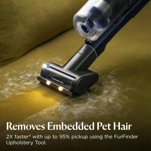 Bissell PowerClean FurGuard Self-Cleaning Brush Roll reduces hair wrap.