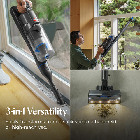Bissell PowerClean Wall Mount Dock keeps the vacuum ready for quick pauses and charging.