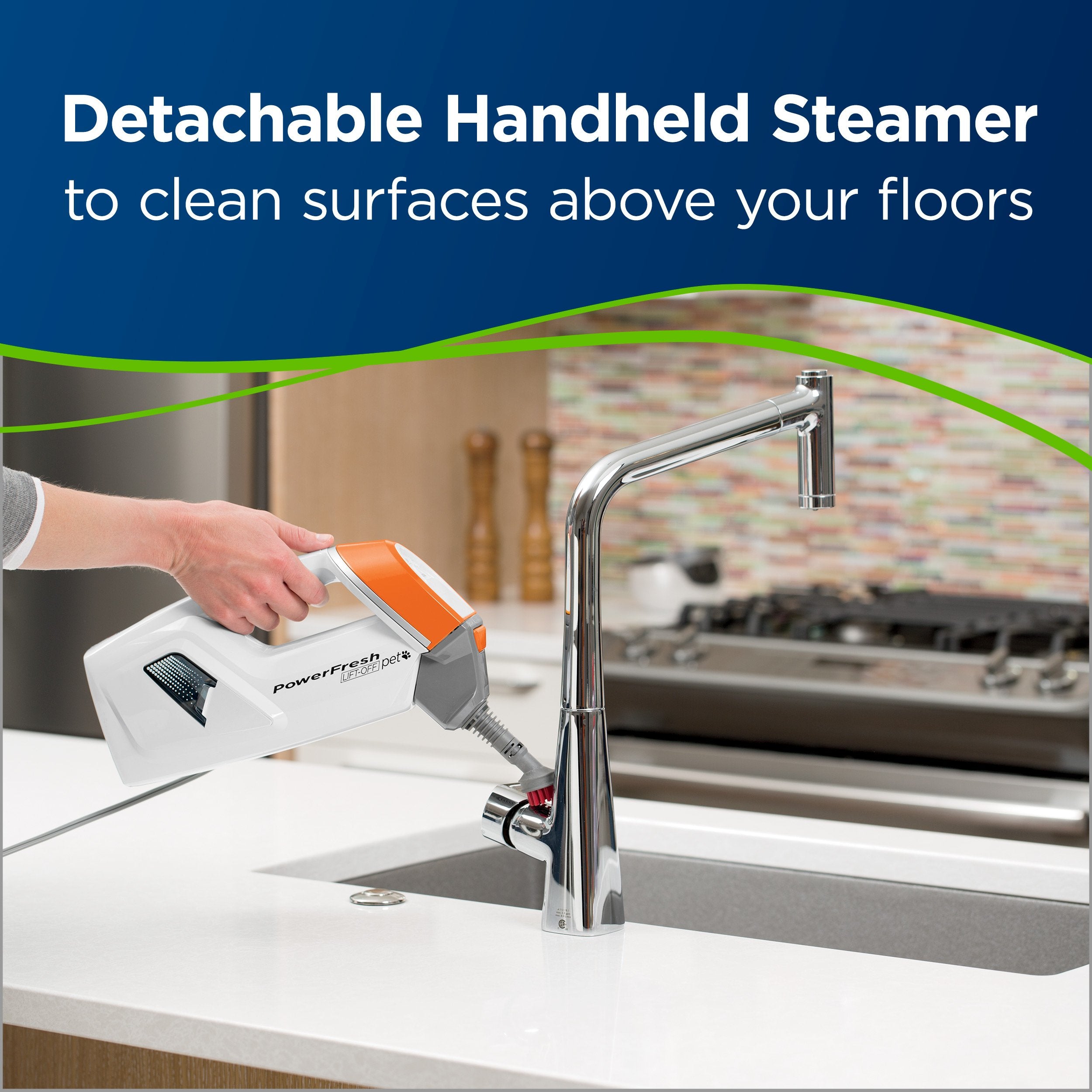 BISSELL PowerFresh Lift-Off Pet with removable pod for above-floor cleaning
