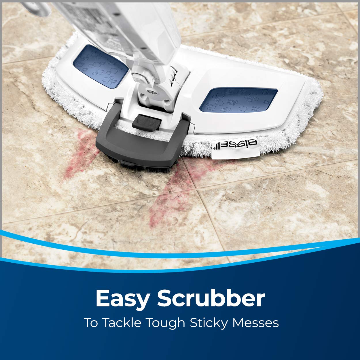 PowerFresh Pet Steam Mop ready in 30 seconds for quick cleaning sessions