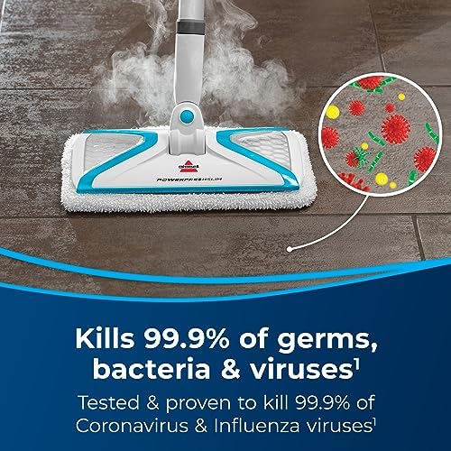 Bissell PowerFresh Slim wall mount stores neatly for quick cleanups.