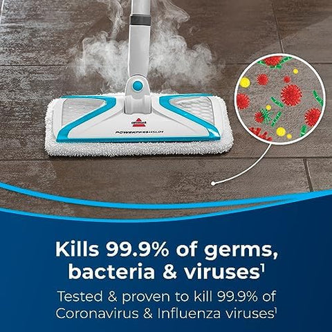 Bissell PowerFresh Slim wall mount stores neatly for quick cleanups.